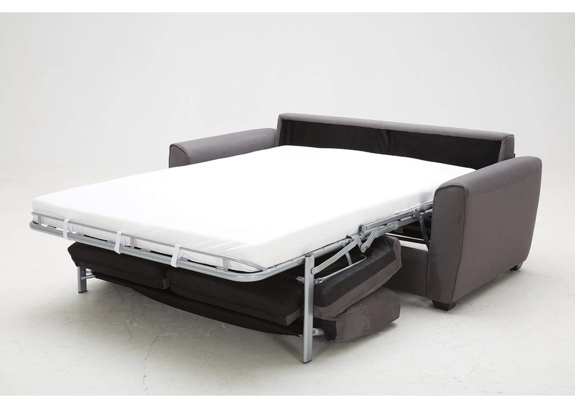 Mono Sofa Bed In Grey Fabric image 4