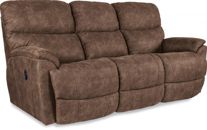 La-Z-Boy Trouper Reclining Sofa with iClean Fabric 444724 E153775 image 1