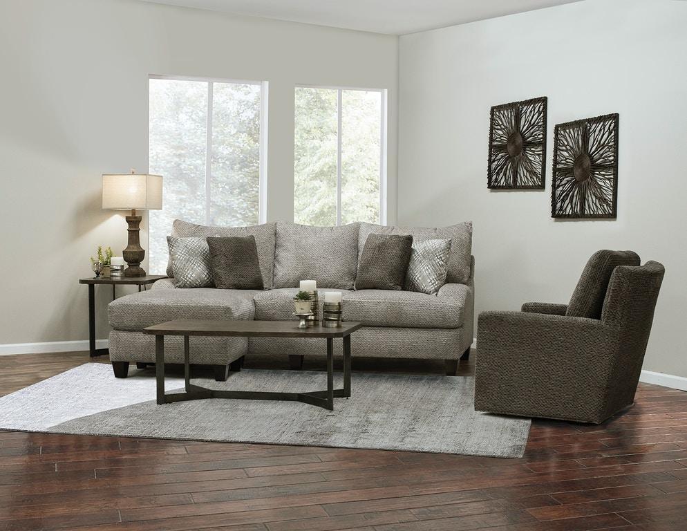 England Floating Chaise Sofa 6n00-56 Werebear Khaki *CUSTOMIZE YOUR FABRIC AND PILLOWS!* image 1