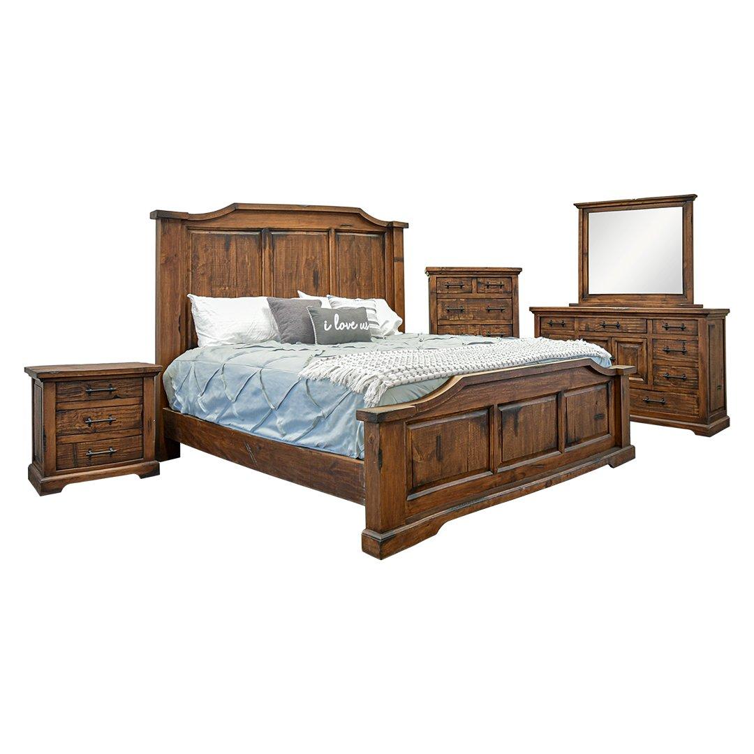 Ardent Home Solid Wood Dresser & Mirror Cleveland image 1