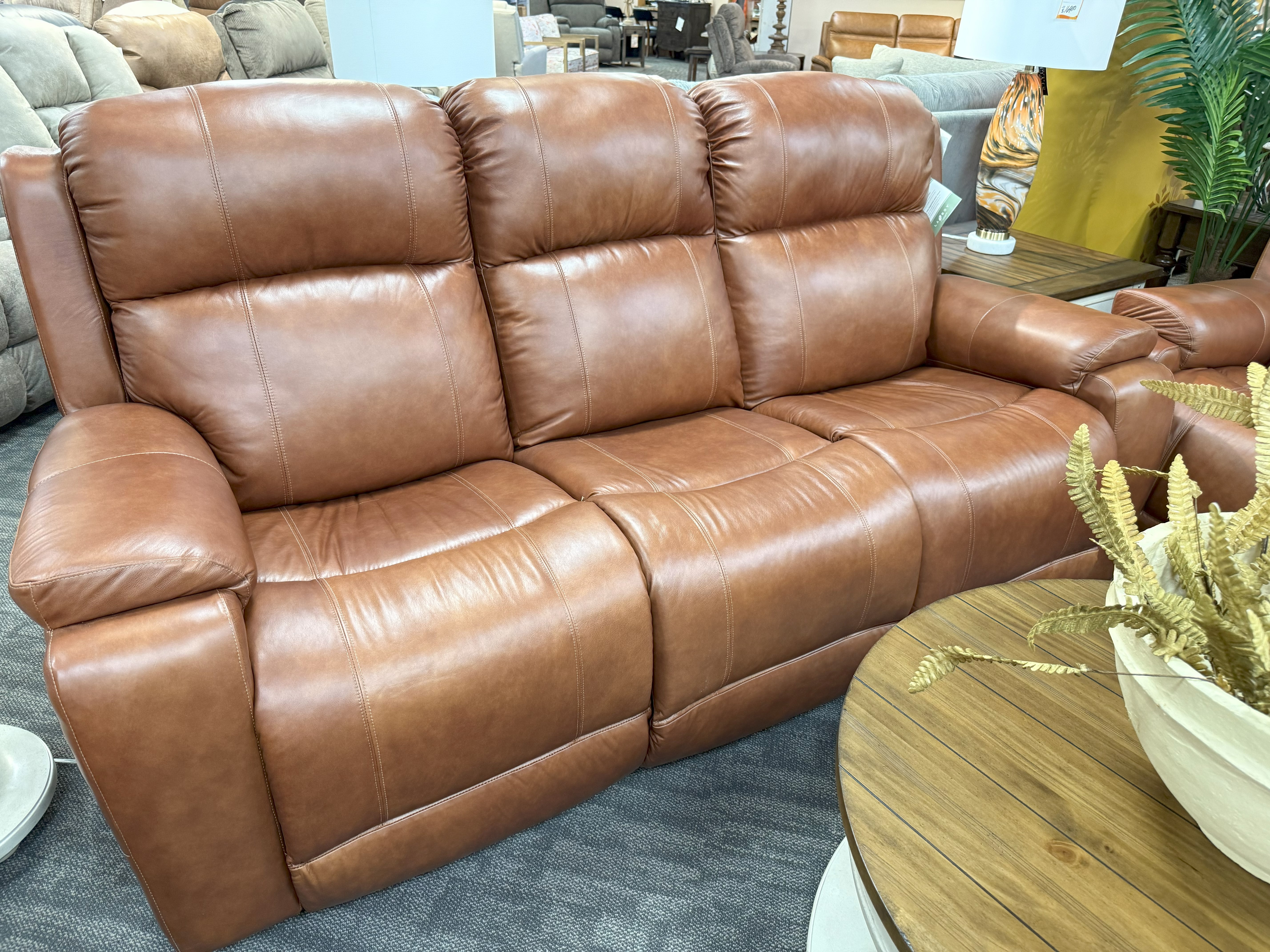LA-Z-BOY Dorian Leather Sofa **Customize me to fabric or pick another leather!** image 1