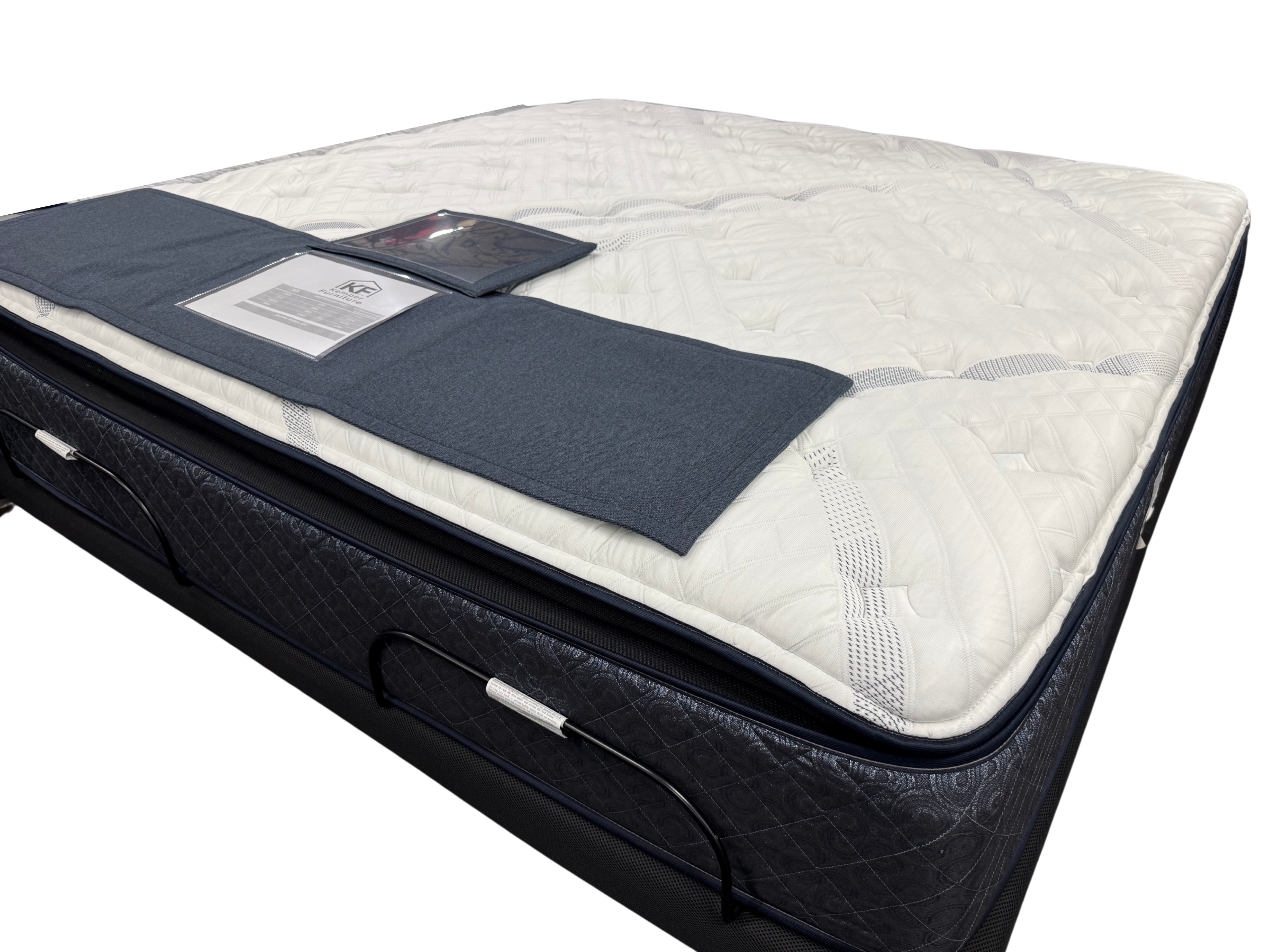 RESTONIC IMPERIAL GRAND PILLOWTOP FULL MATTRESS SET image 1