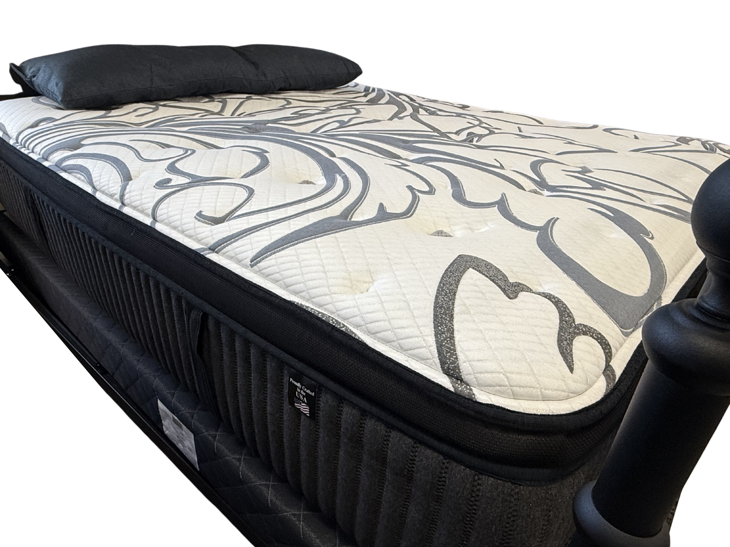 RESTONIC RAINEER LUXE QUEEN PILLOWTOP MATTRESS SET image 1