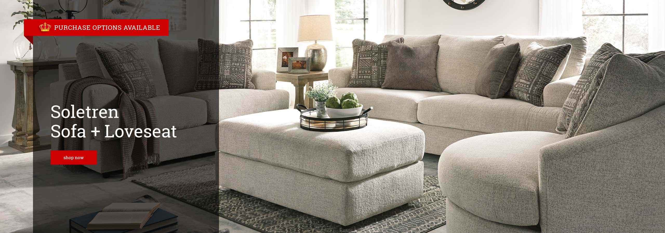 Soletren Sofa & Loveseat - Shop Now