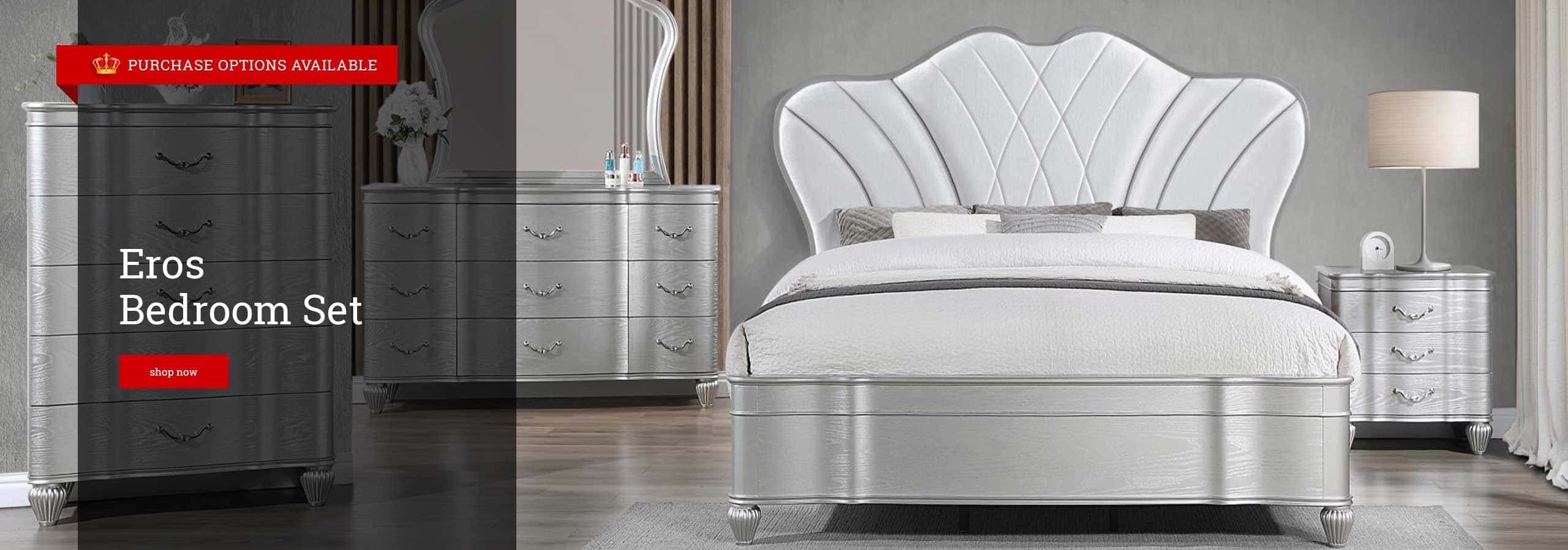 Eros Bedroom Set - Shop In-Store Now