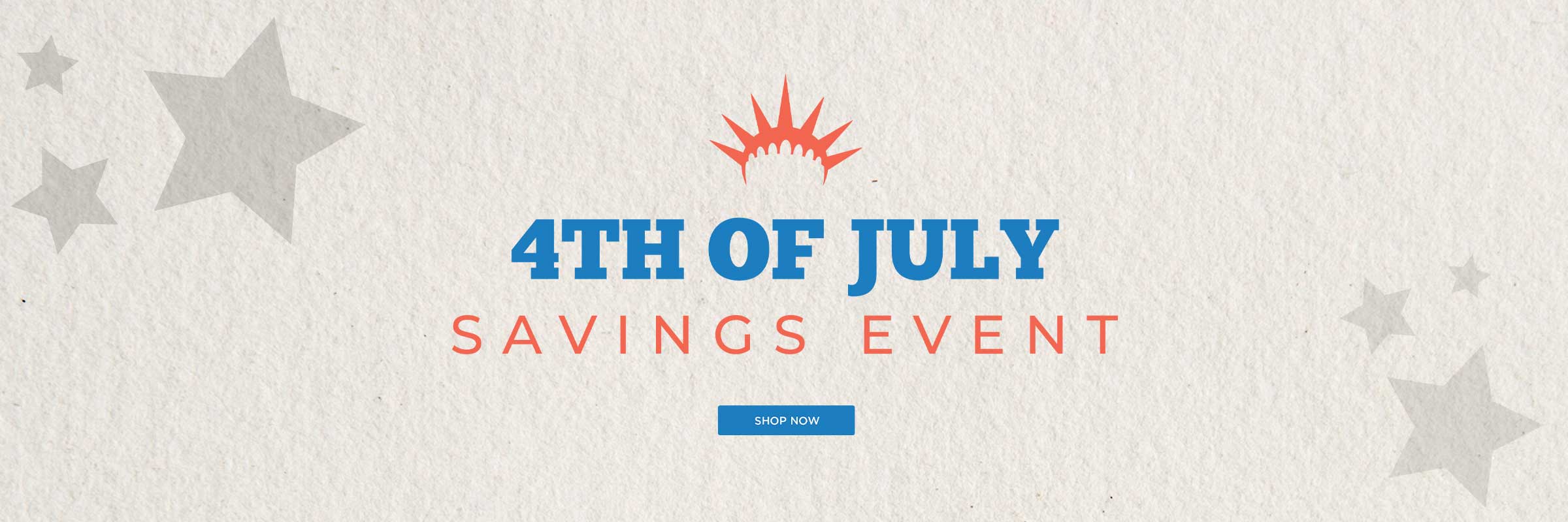 4th of July Savings Event