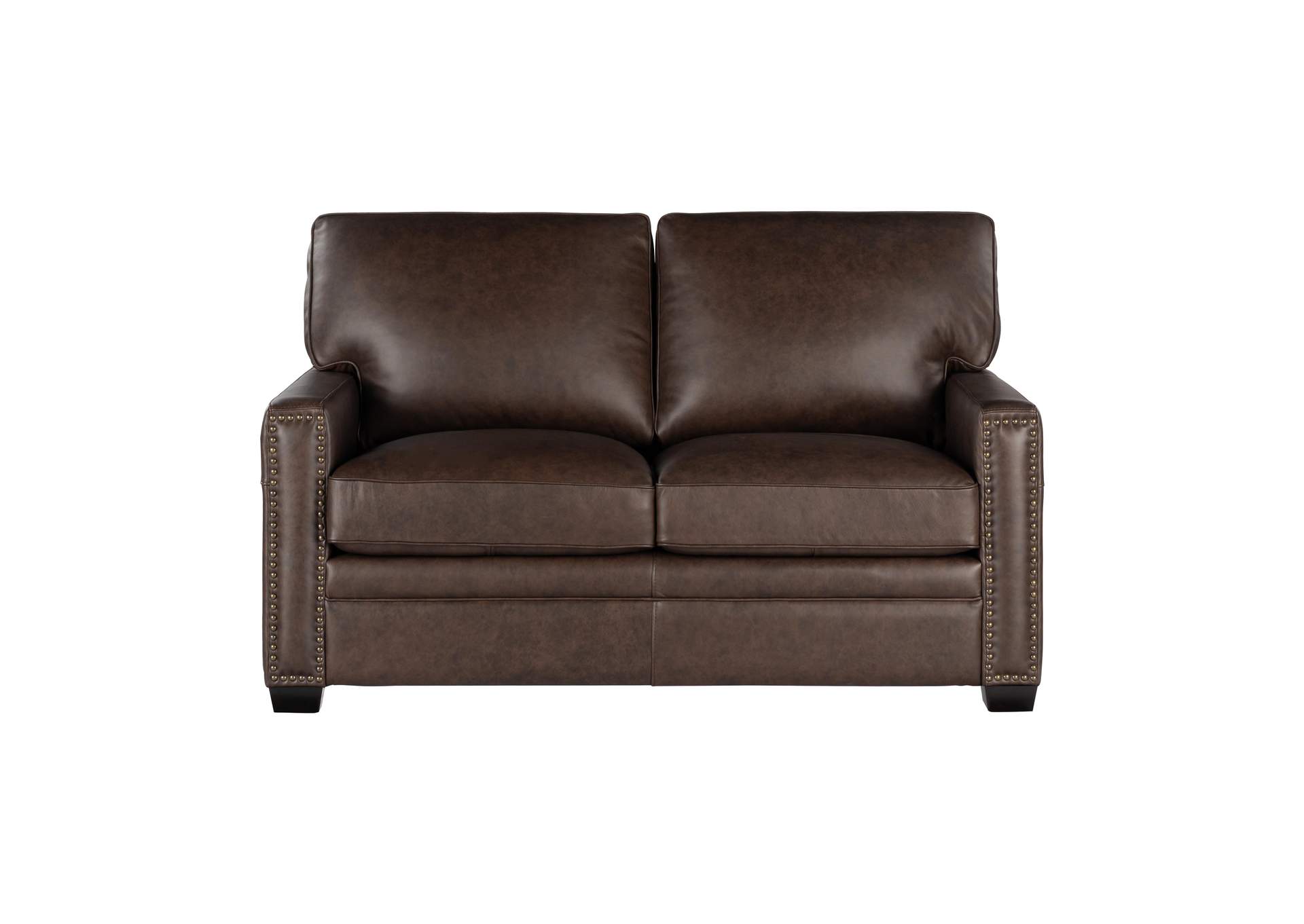 Cambria (Vn) 1995 Dalton Loveseat 41936S Brown Chestnut Leath image 1