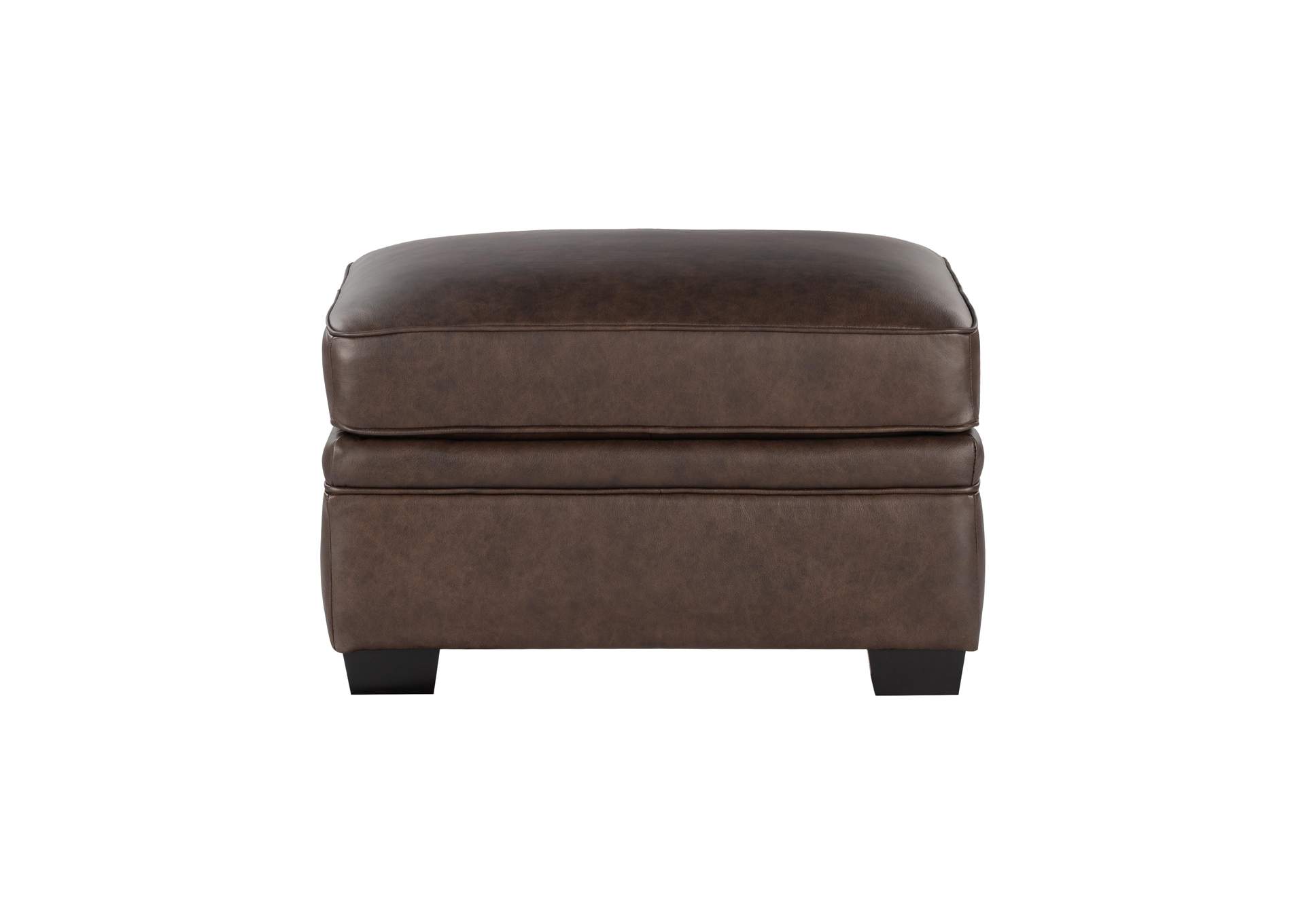 Cambria (Vn) 1995 Dalton Ottoman 41936S Brown Chestnut Leather image 1