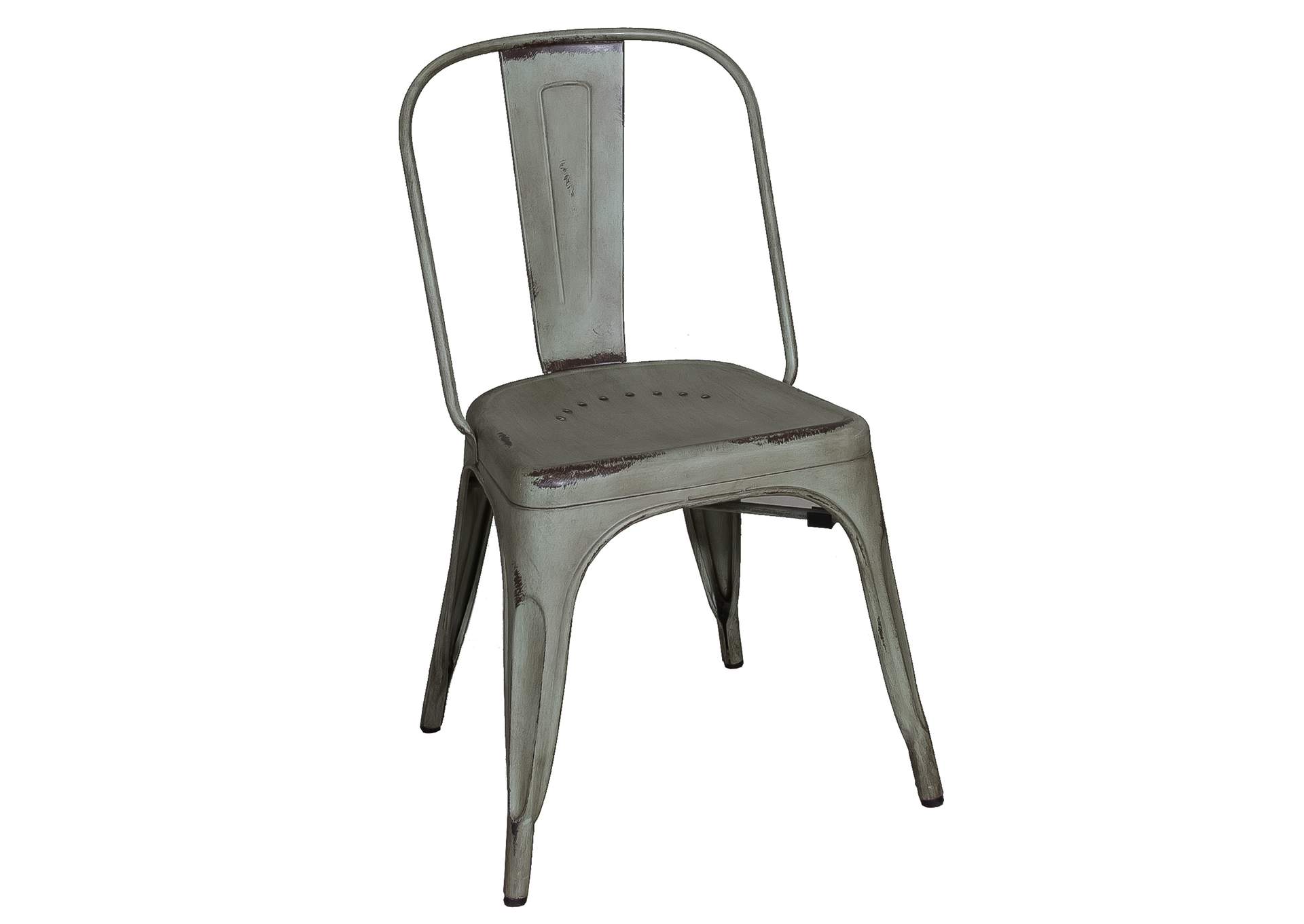 Bow Back Side Chair - Green image 3