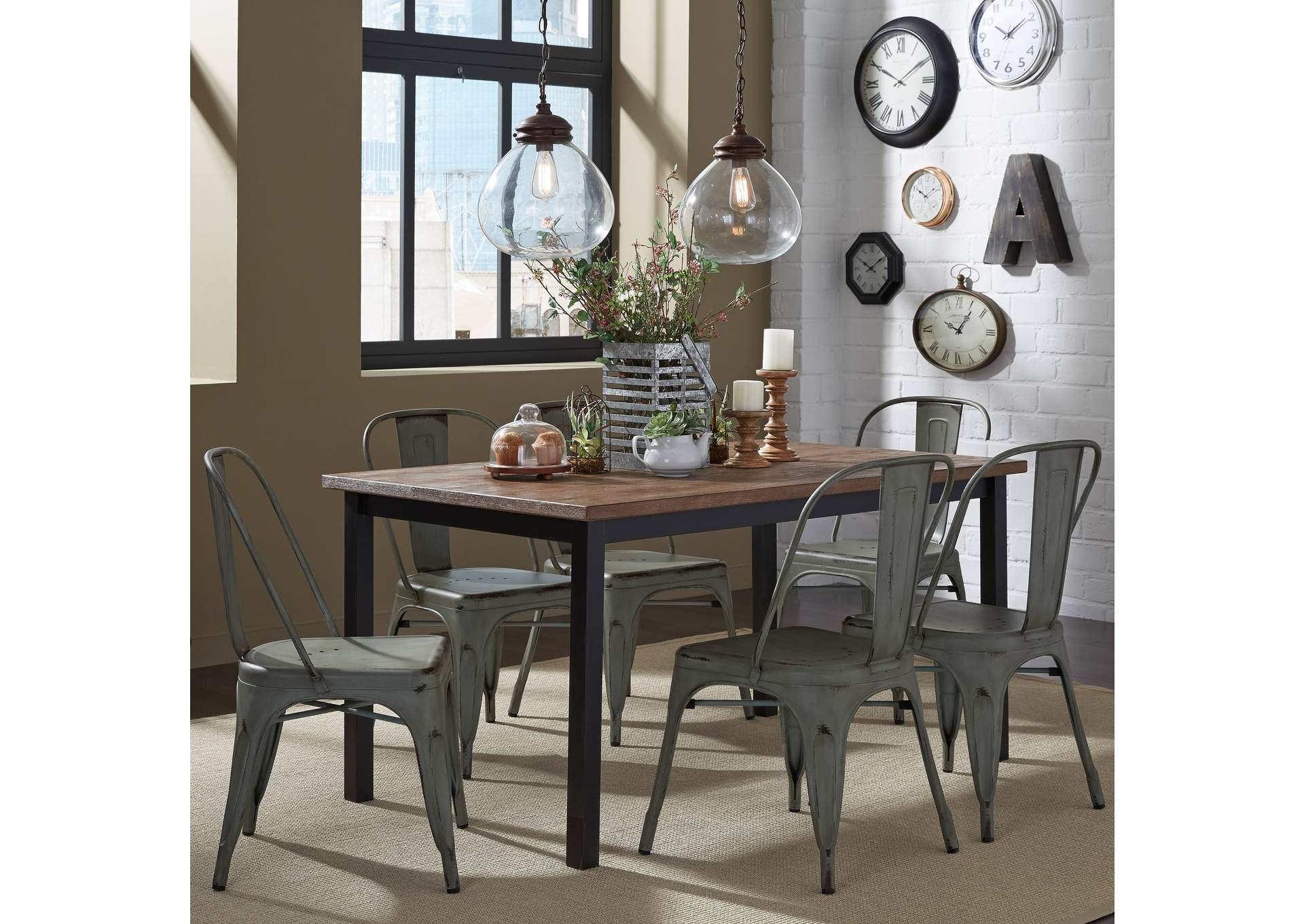 Bow Back Side Chair - Green image 5