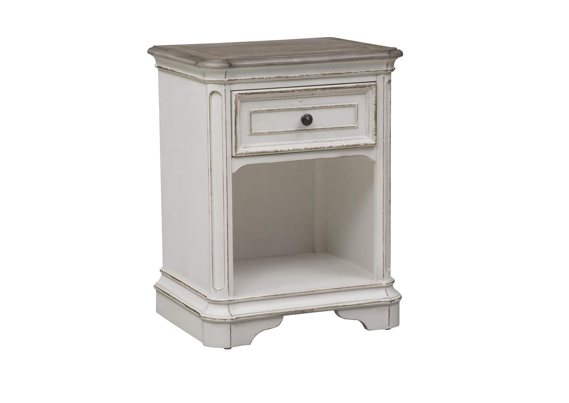 Magnolia Manor 1 Drawer Nightstand image 1