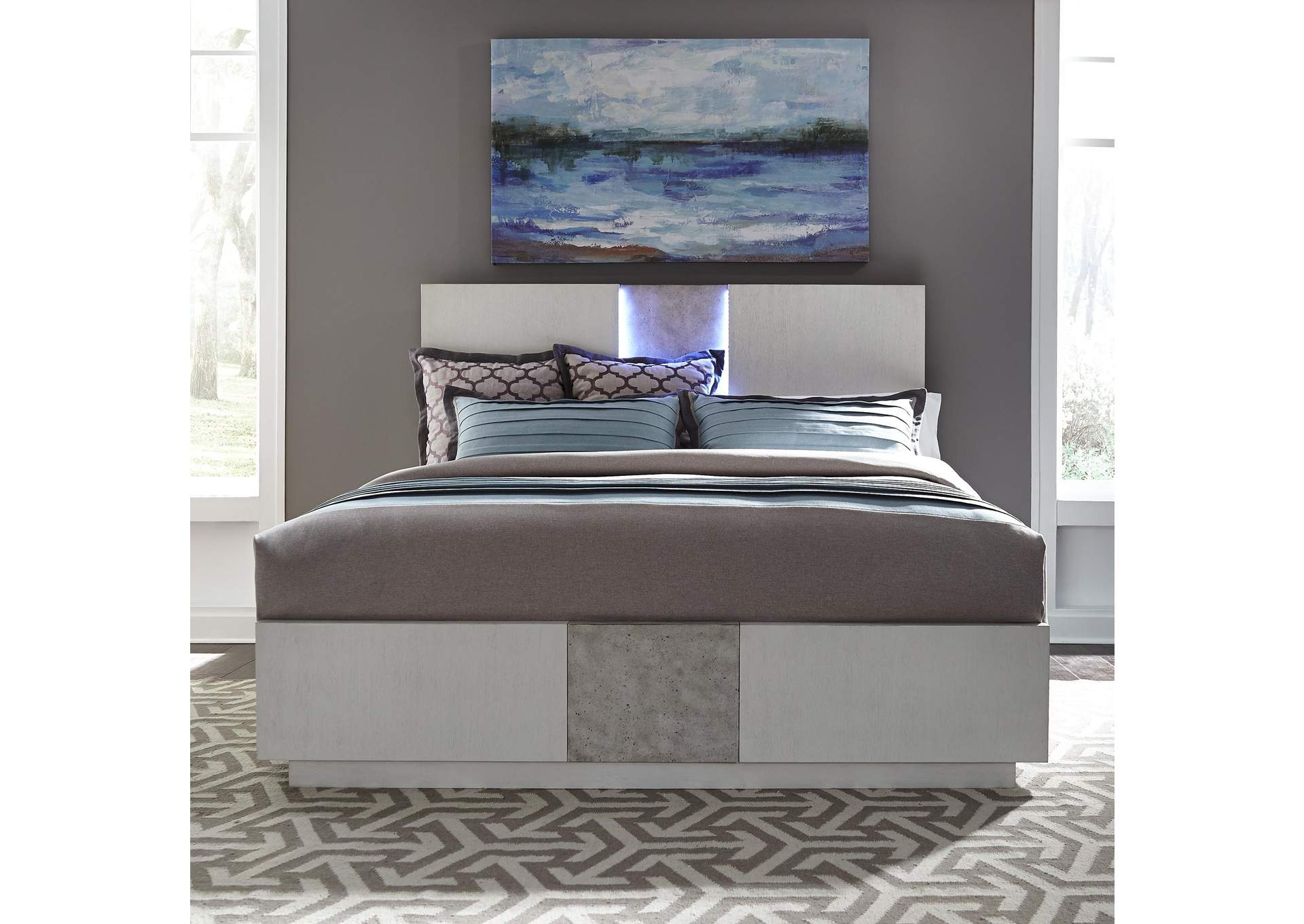 Mirage King Panel Bed image 1