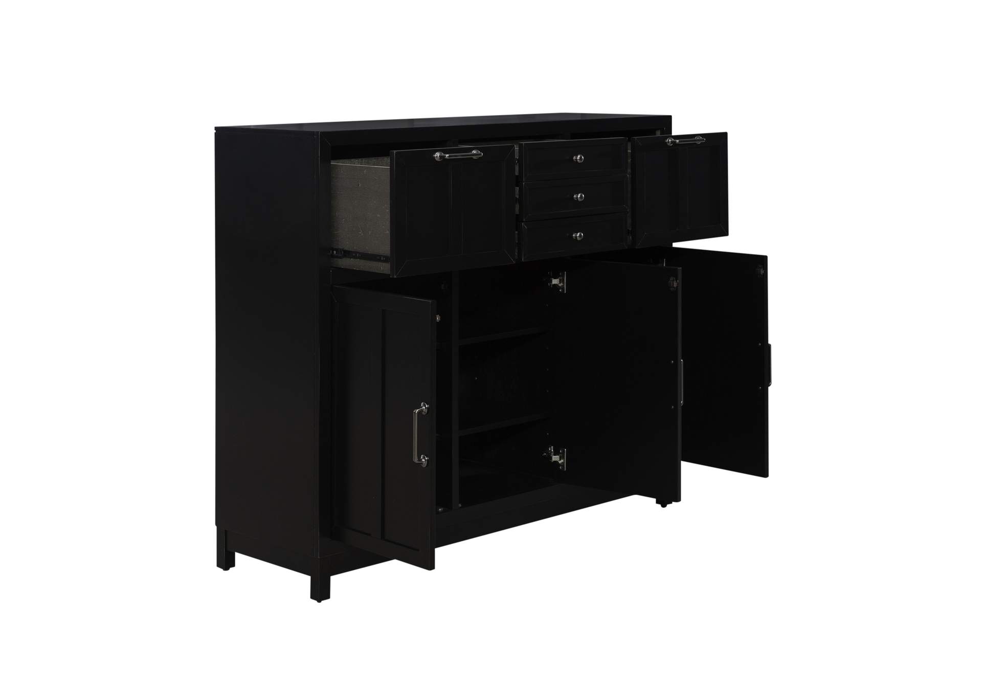 Capeside Cottage Buffet - Black