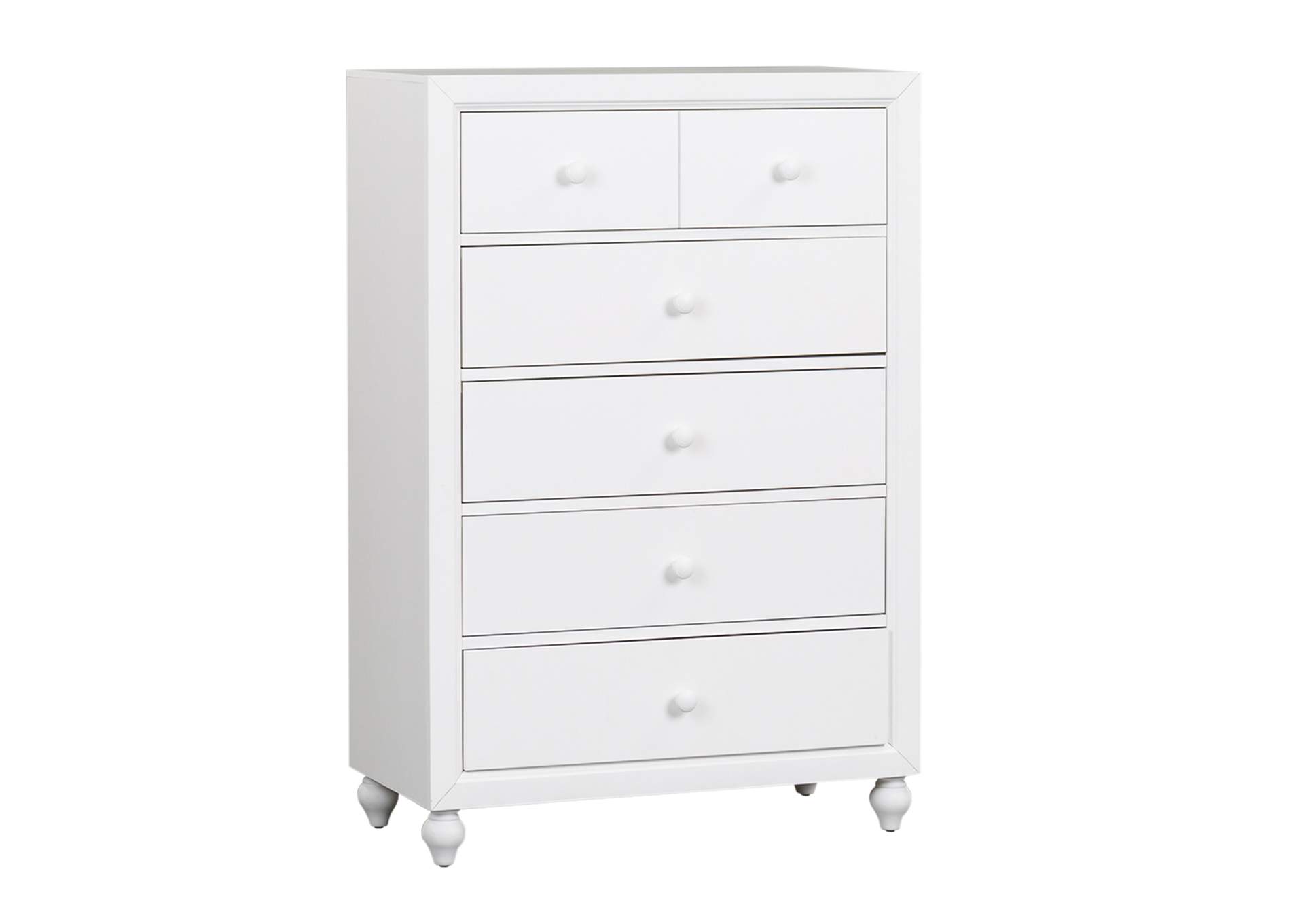 Cottage View 5 Drawer Chest