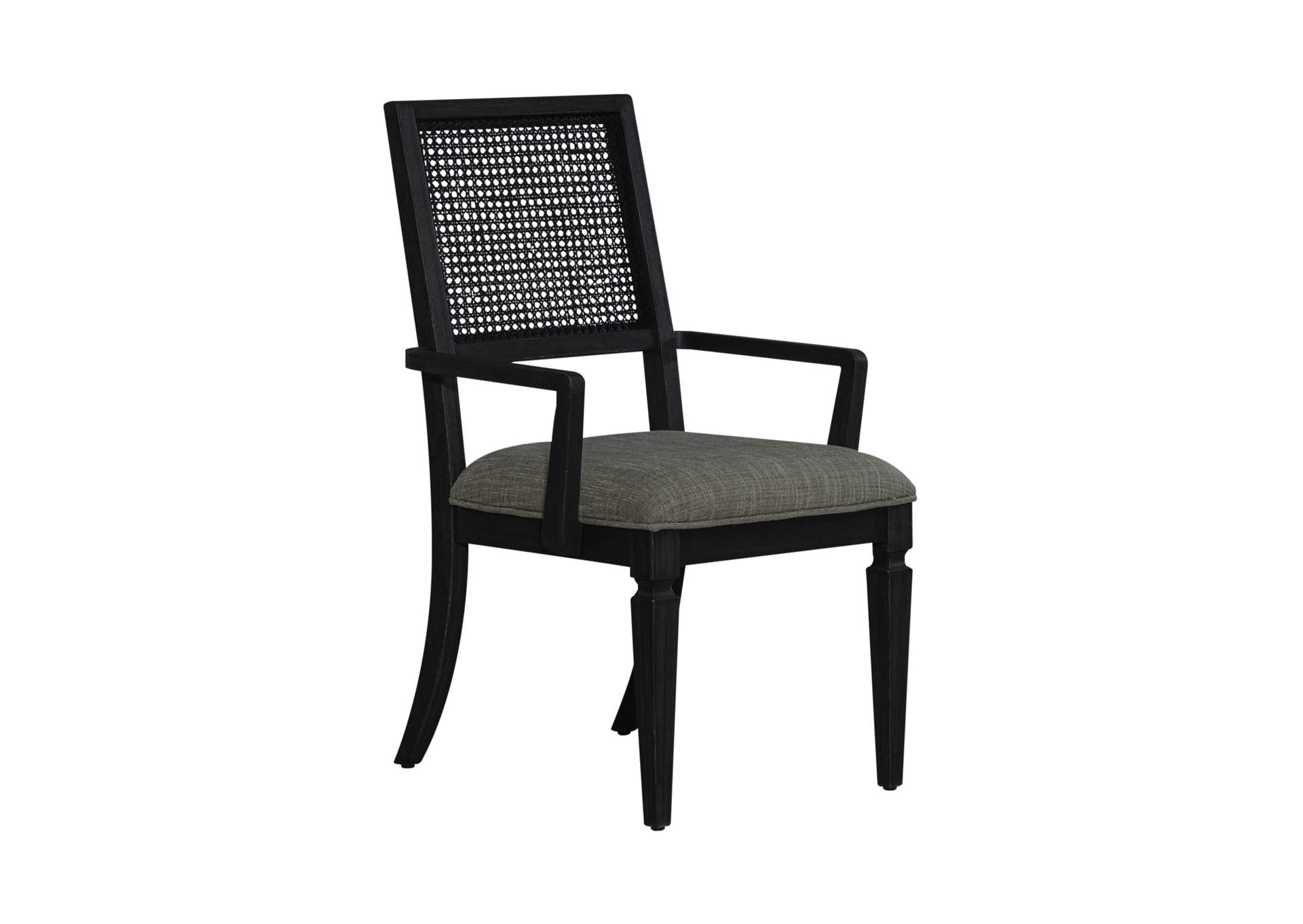 Caruso Heights Panel Back Arm Chair (RTA)