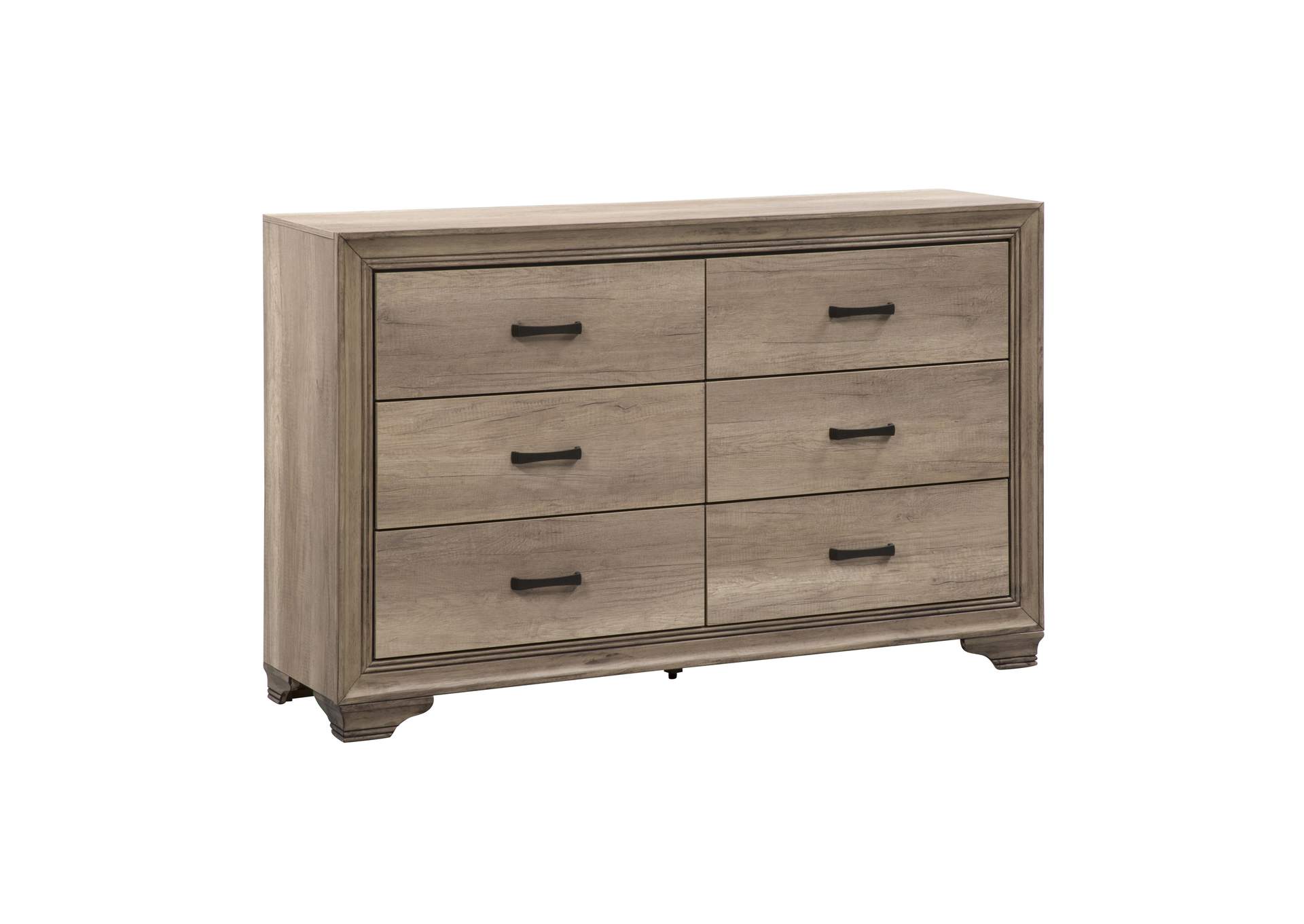 Sun Valley 6 Drawer Dresser