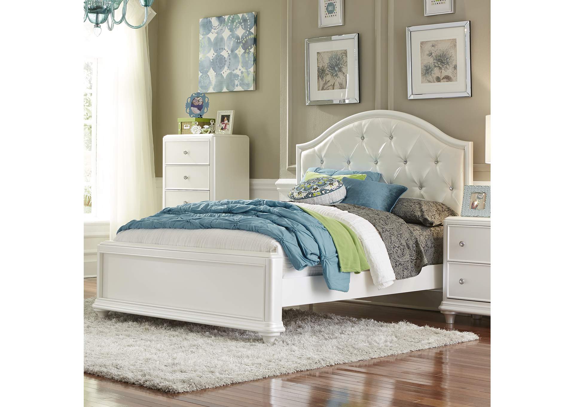 Stardust Full Panel Bed