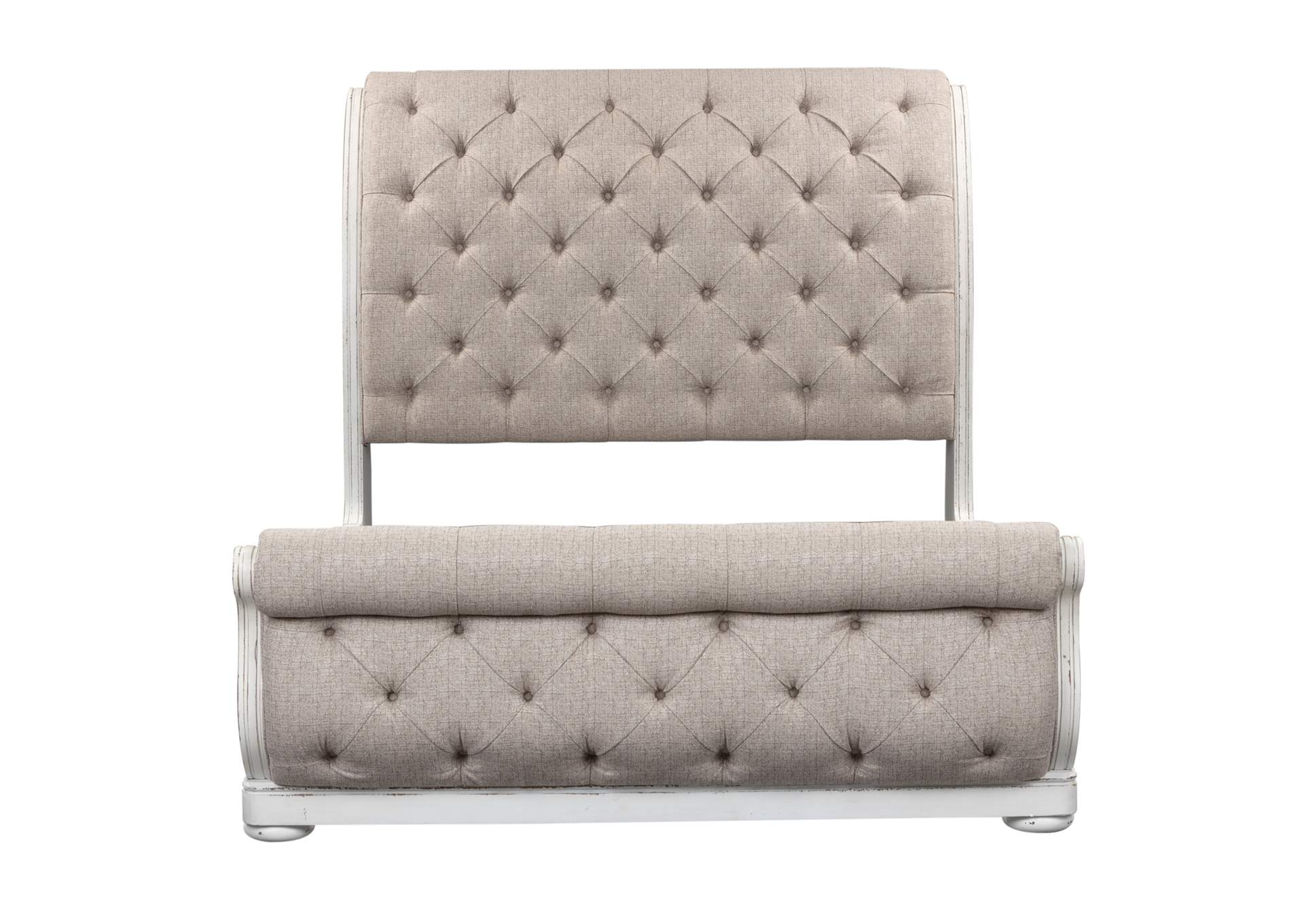 Magnolia Manor King Upholstered Sleigh Bed