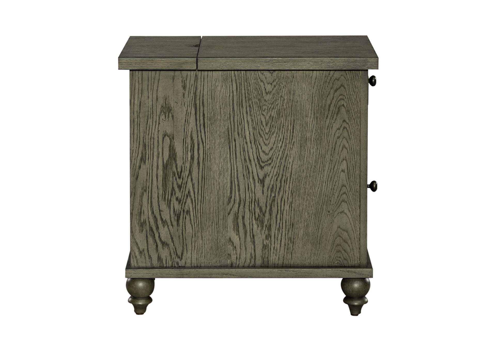 Americana Farmhouse Chair Side Table