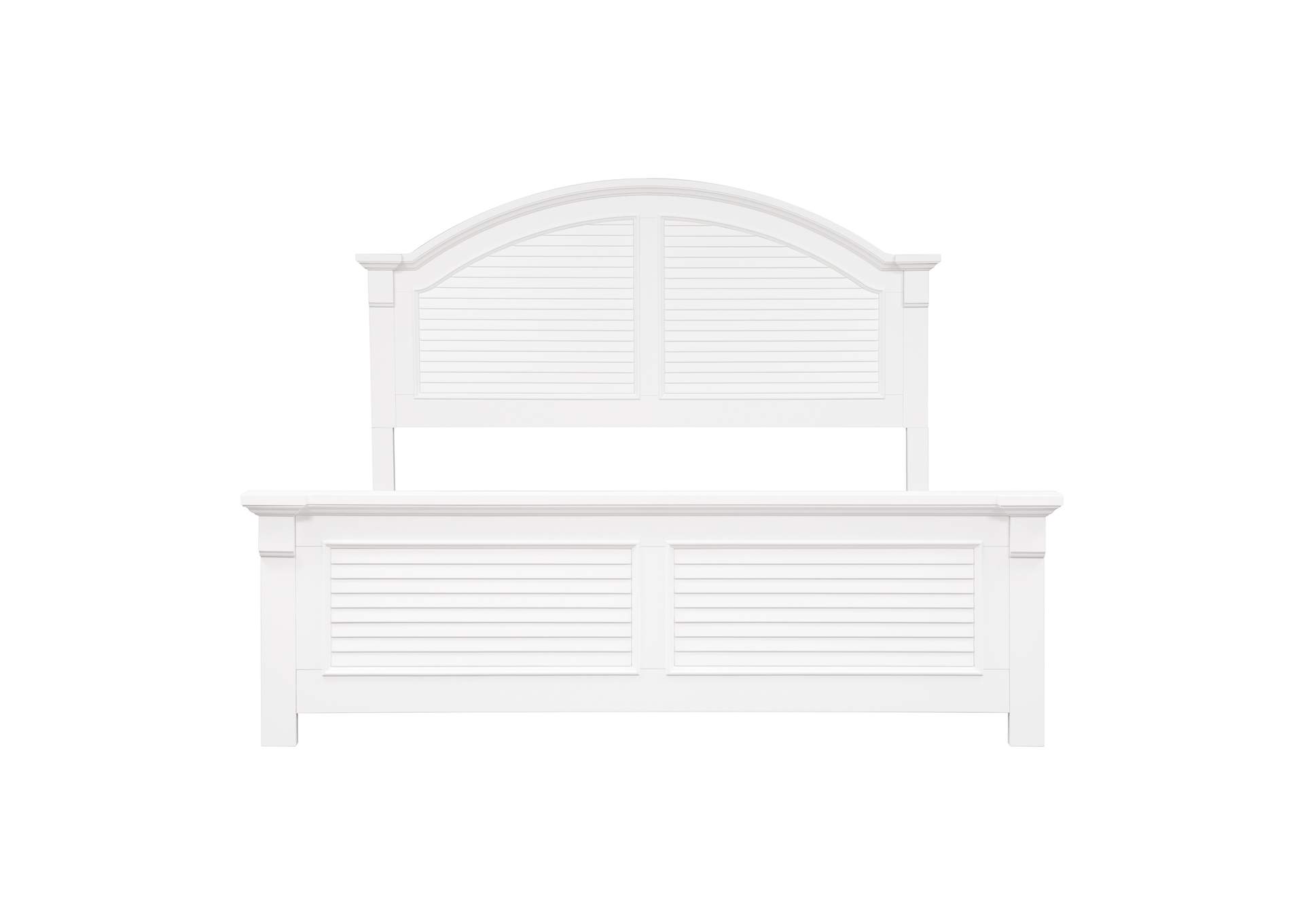 Summer House I King Panel Bed, Dresser & Mirror