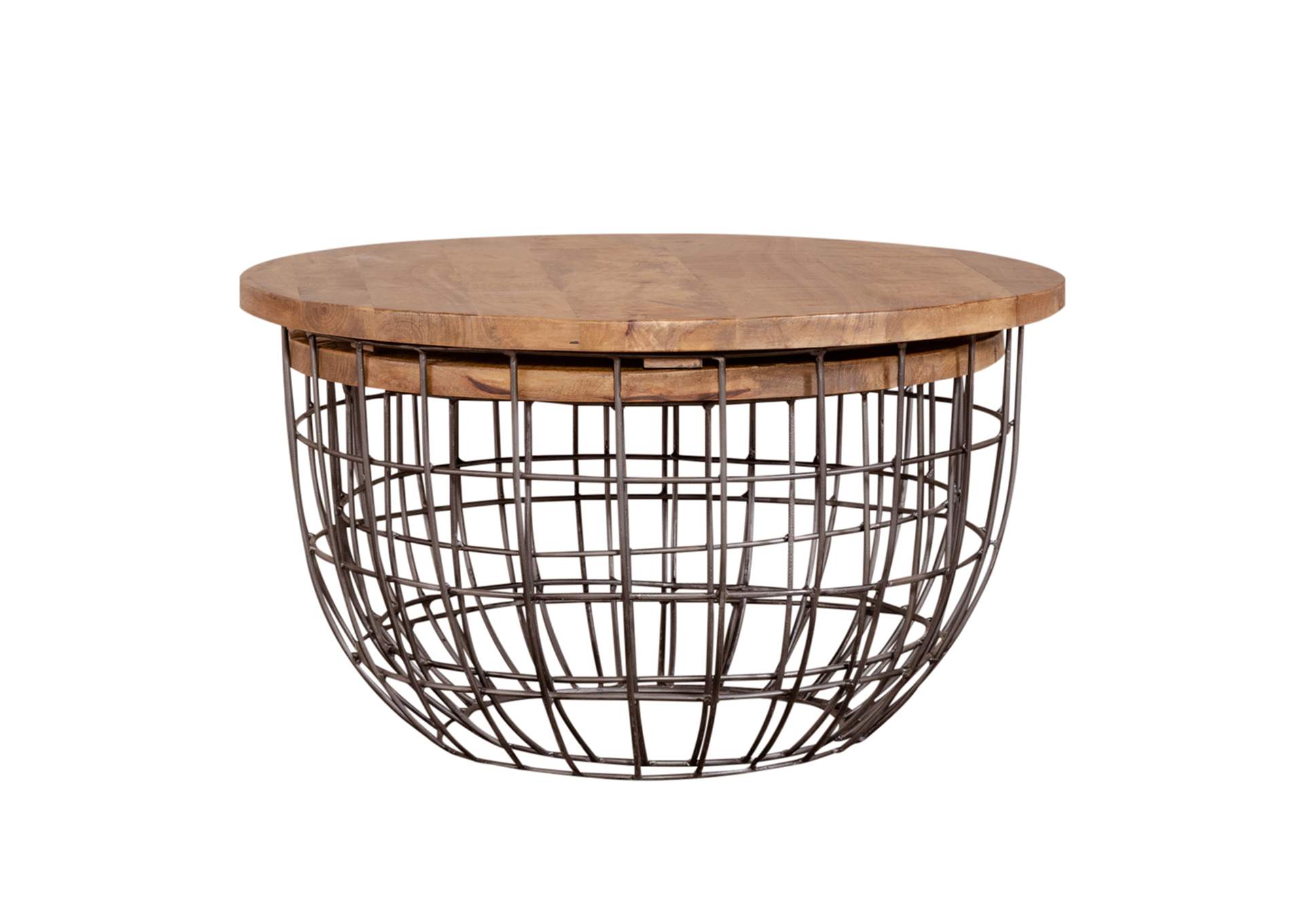 Akins Nesting Caged Accent Tables