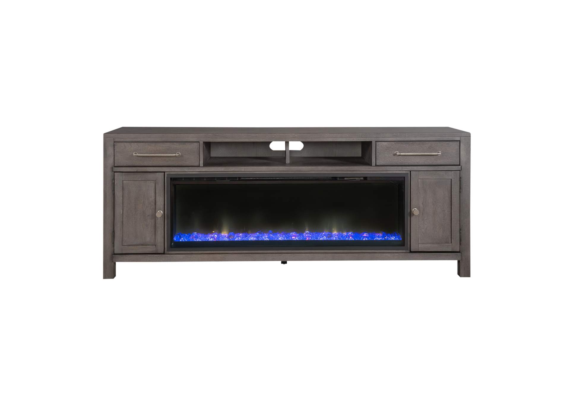 Fireplace TV Consoles 406 78 Inch Console with Fire