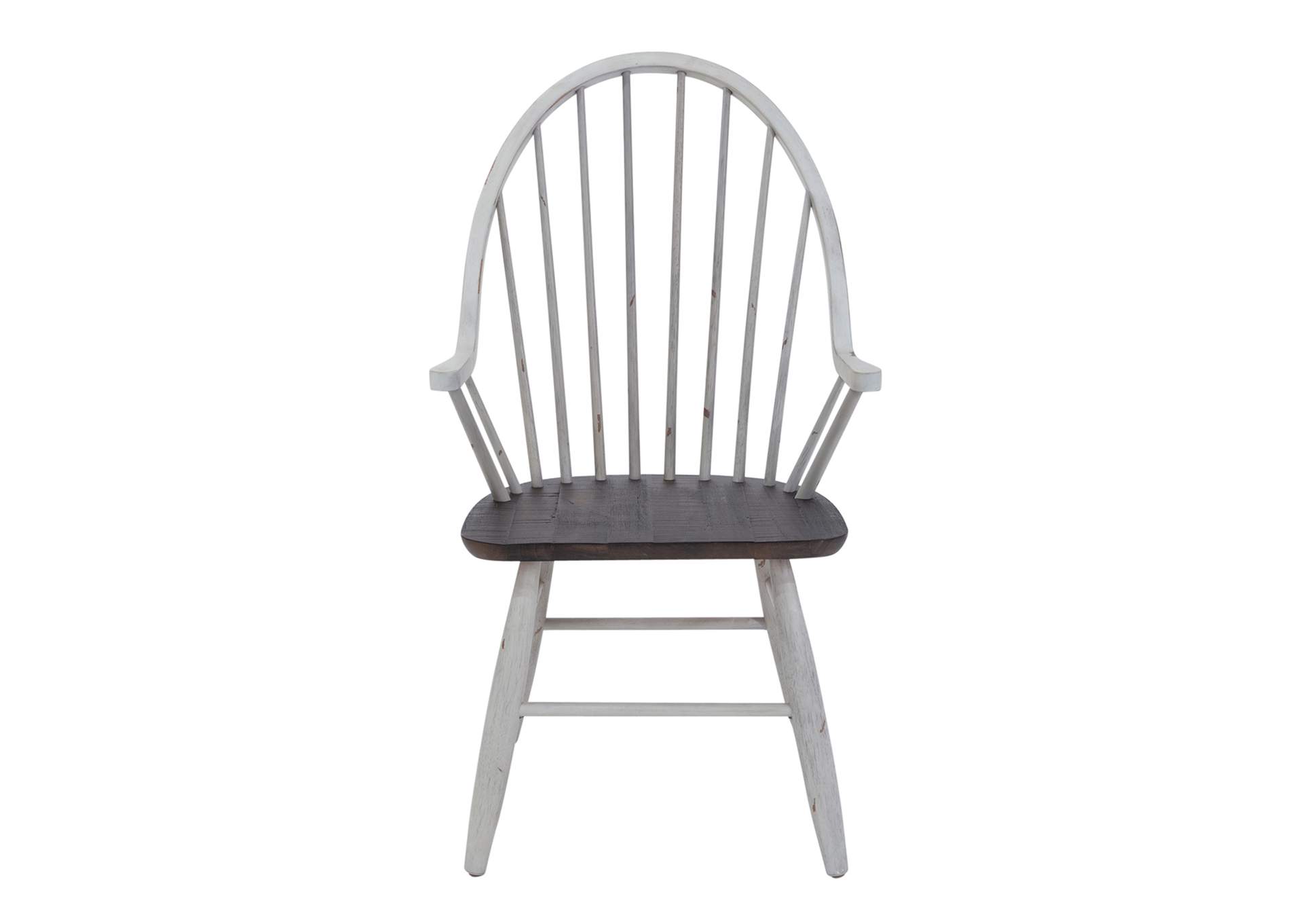 Farmhouse Windsor Back Arm Chair