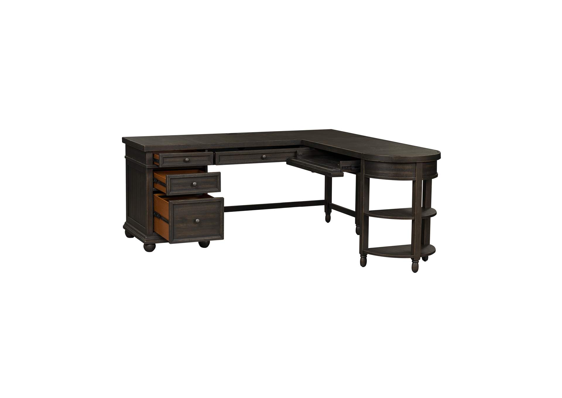 Harvest Home L Shaped Desk Set