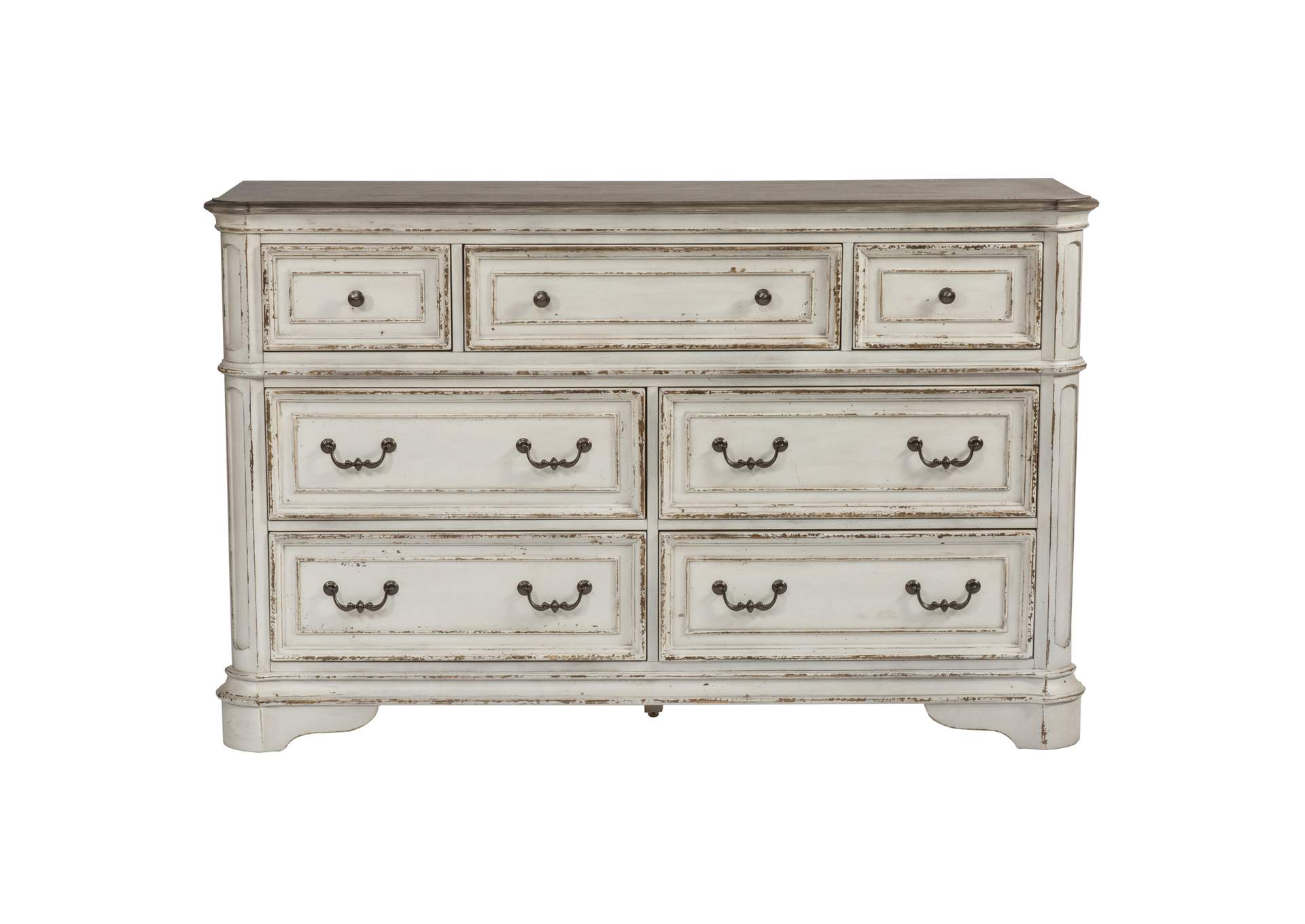 Magnolia Manor 7 Drawer Dresser