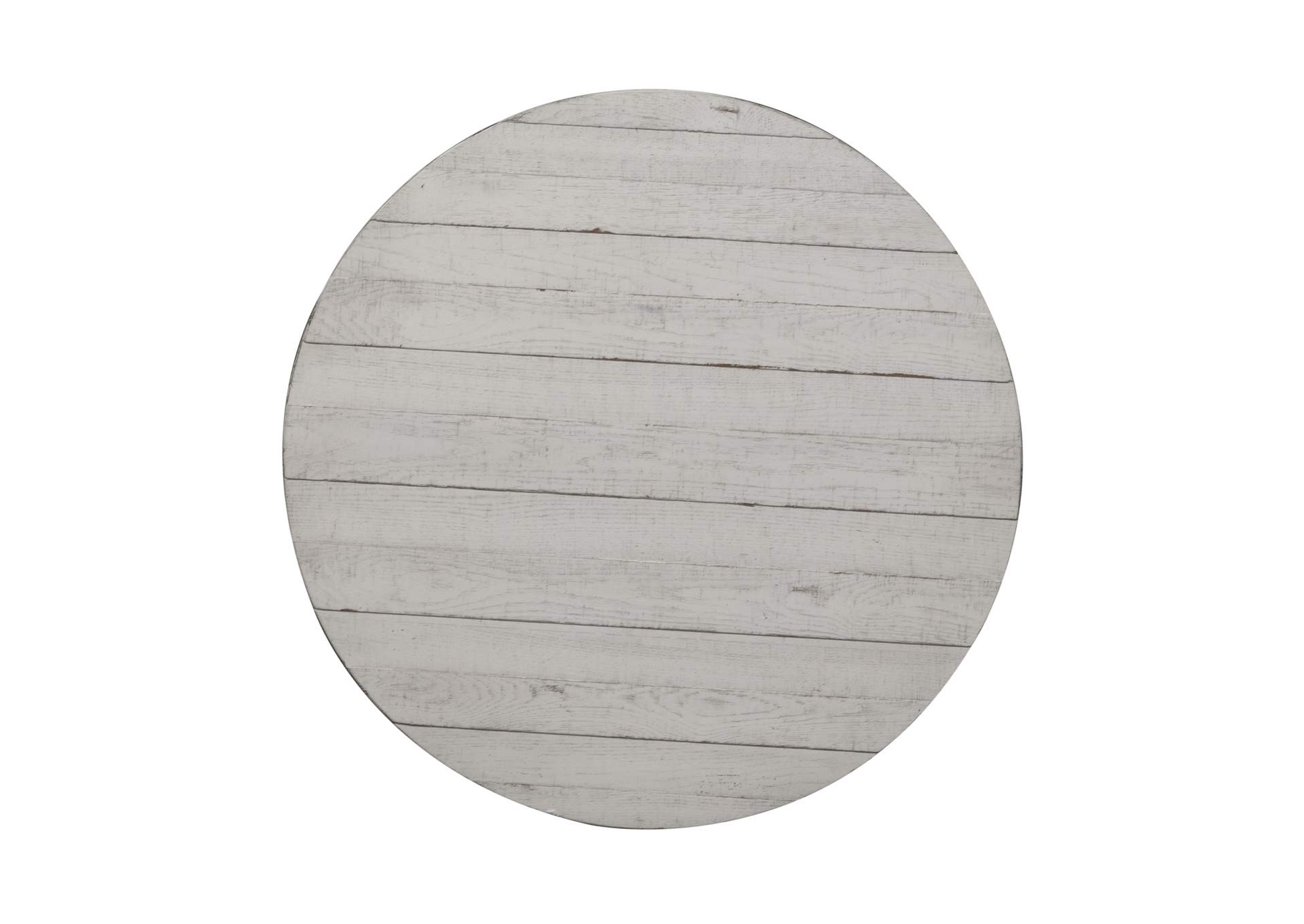 Modern Farmhouse Drum Cocktail Table