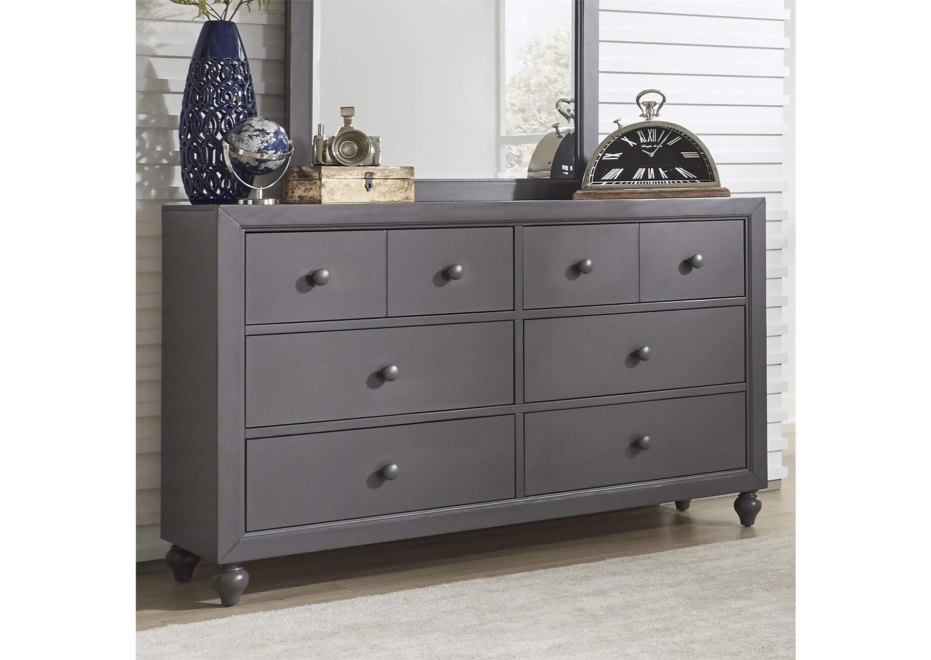 Cottage View 6 Drawer Dresser