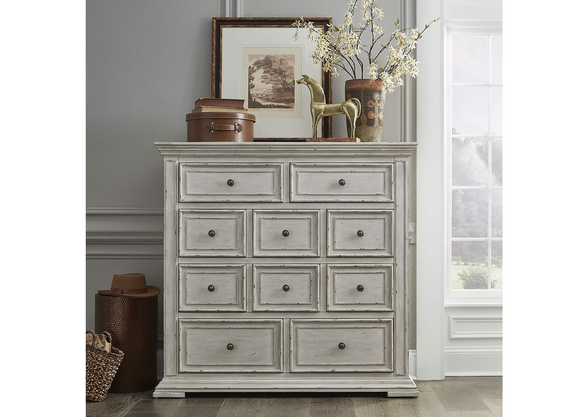 Big Valley 10 Drawer Chesser