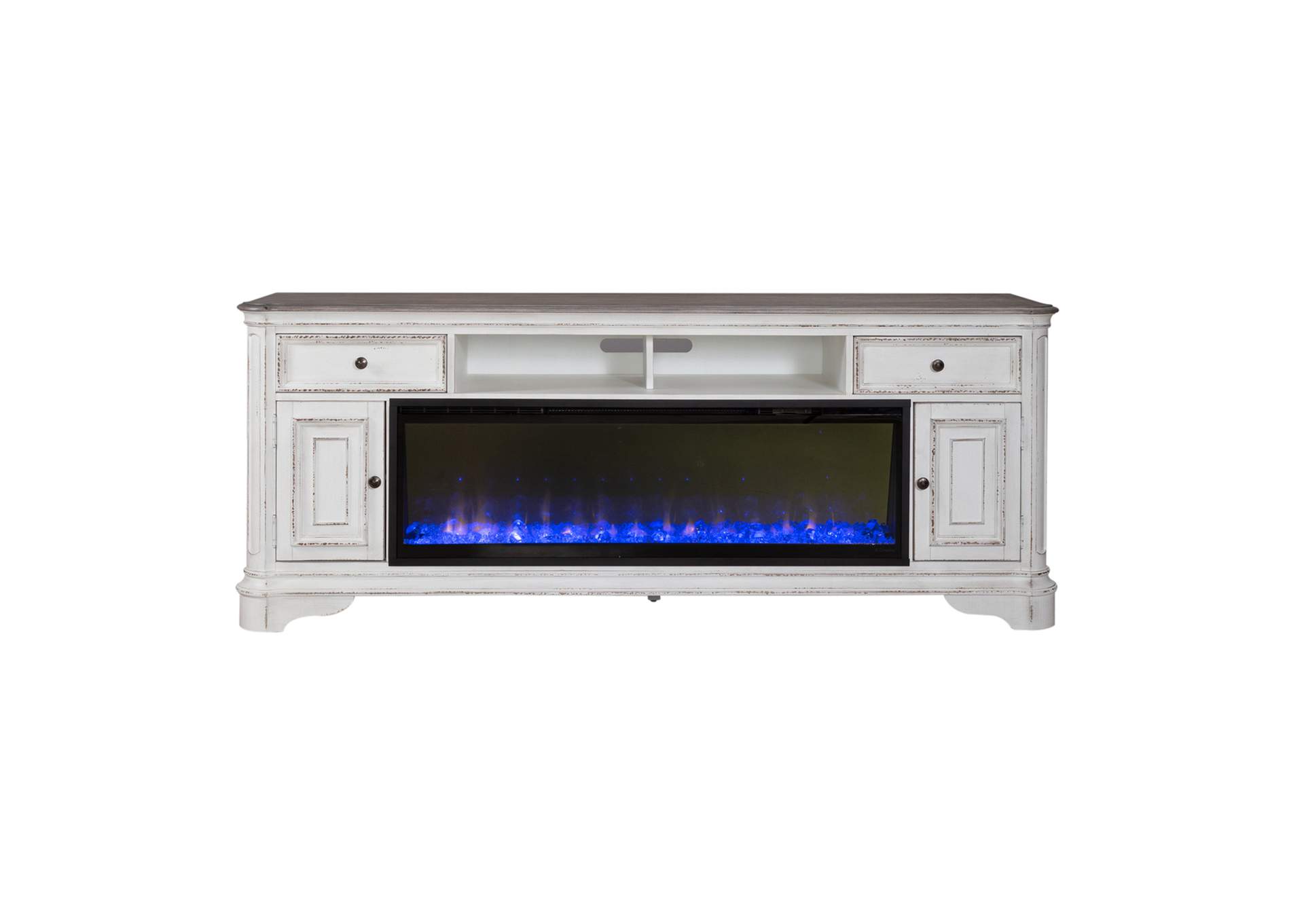 Fireplace TV Consoles 244 82 Inch Console with Fire