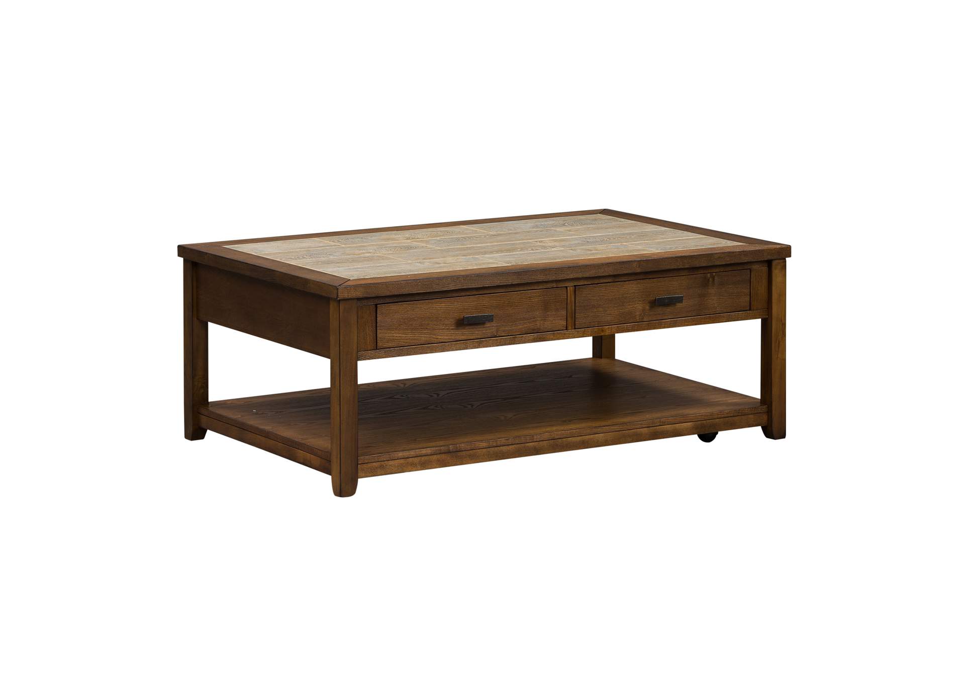 Mesa Valley 3 Piece Set (1 - Cocktail 2 - End Tables)