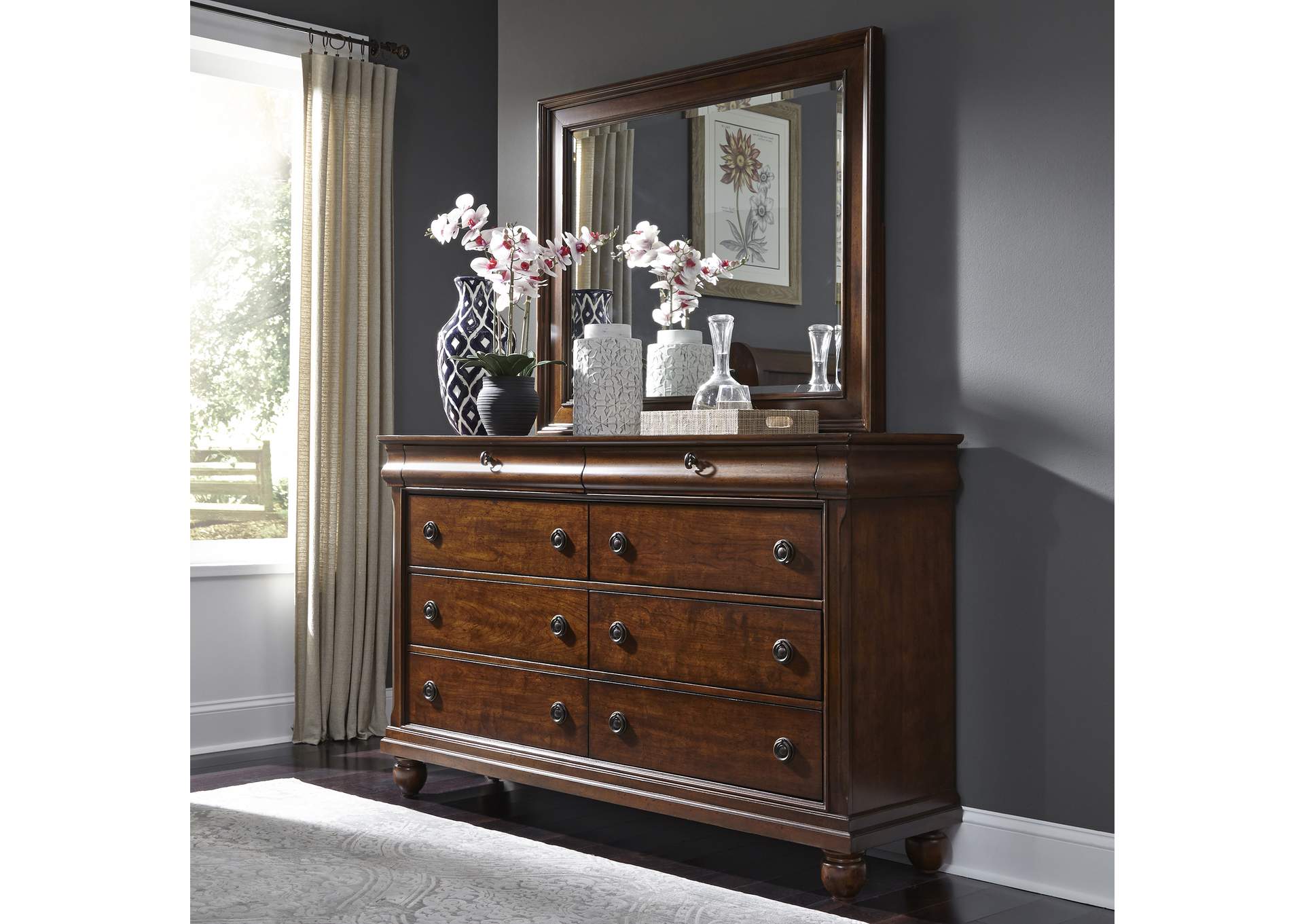Rustic Traditions 8 Drawer Dresser