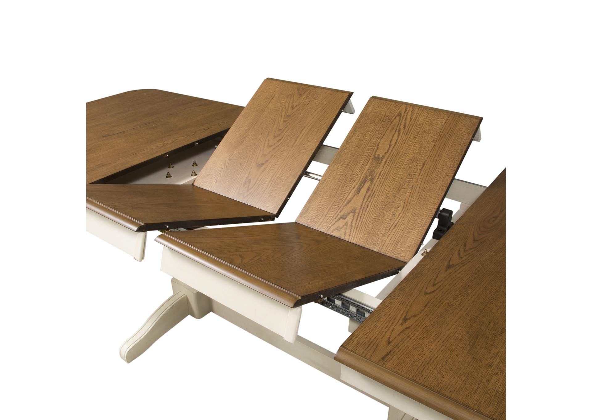 Springfield 7 Piece Double Pedestal Table Set