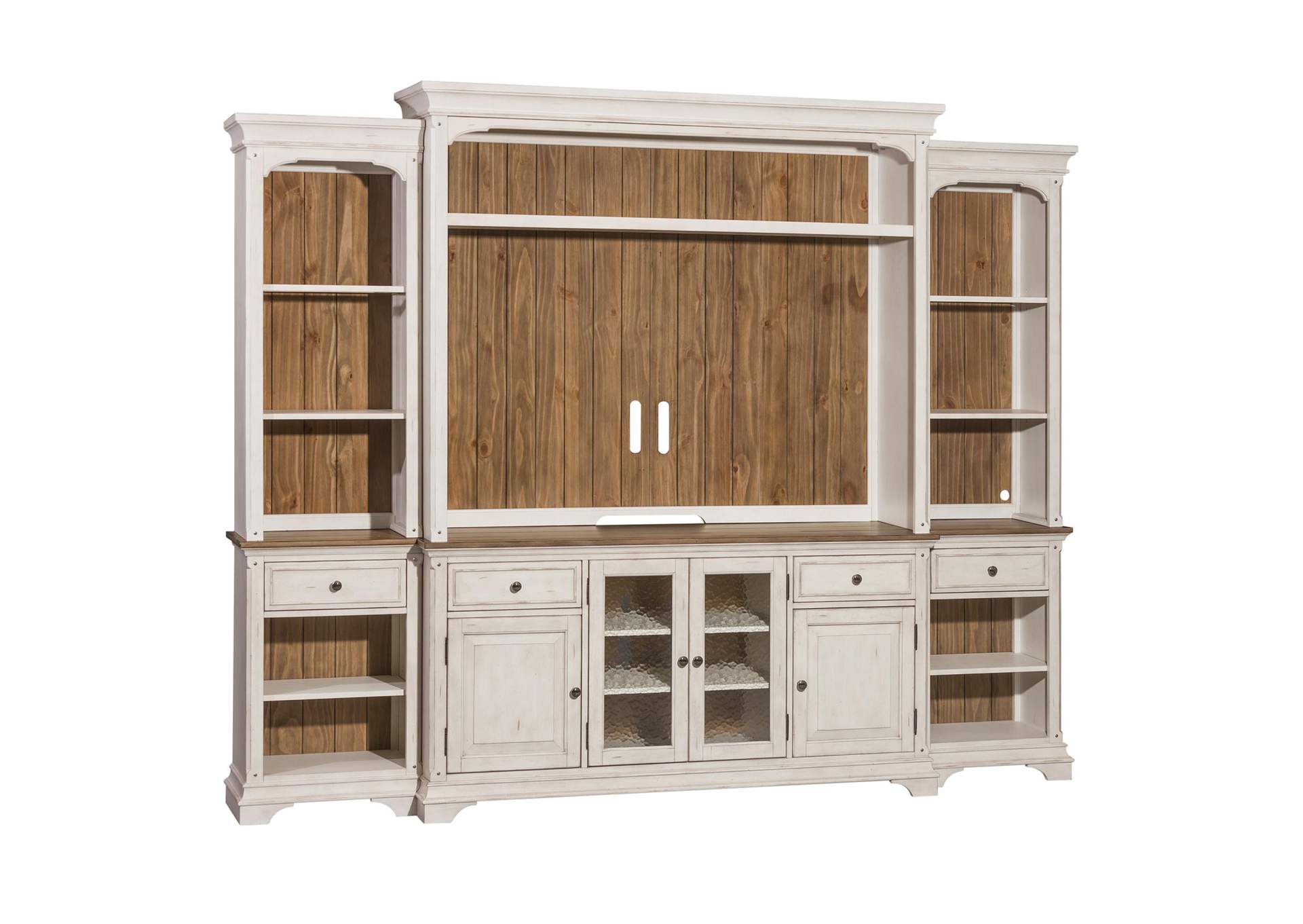 Creek Entertainment Center with Piers