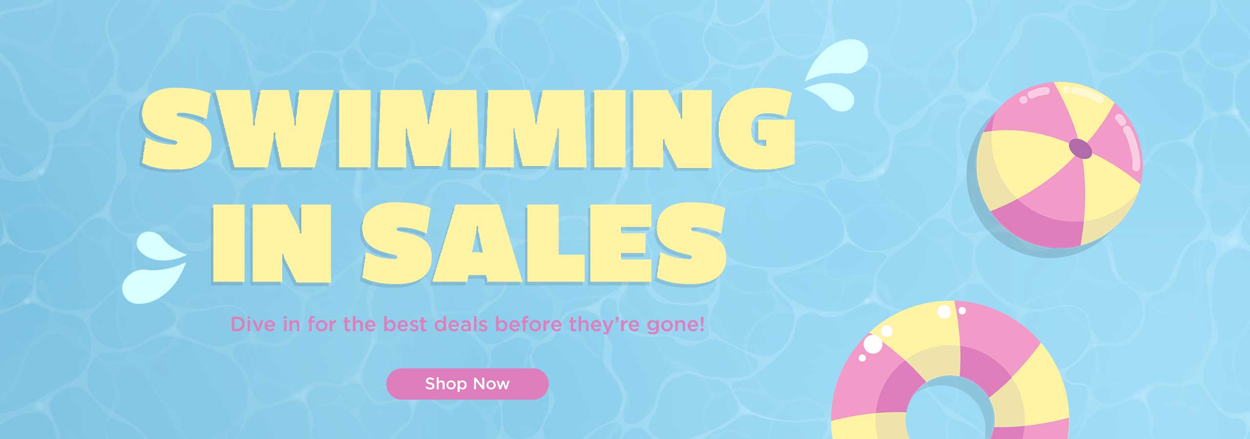 Swimming in Sales – Shop Summer Sale
