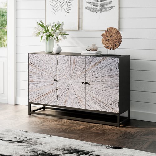 Astral Plains 3-Door Accent Cabinet image 1