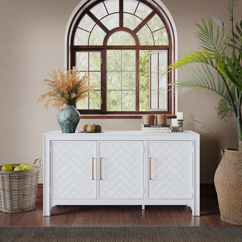 Gramercy 3-Door Accent Cabinet image 1