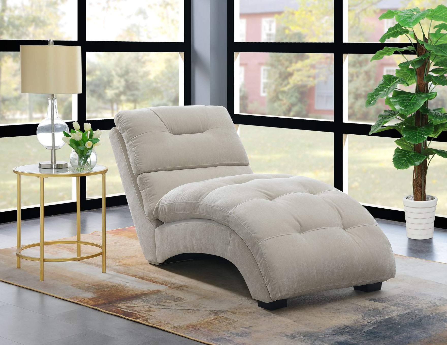 Dominick Chaise K - D In Amigo Linen image 1