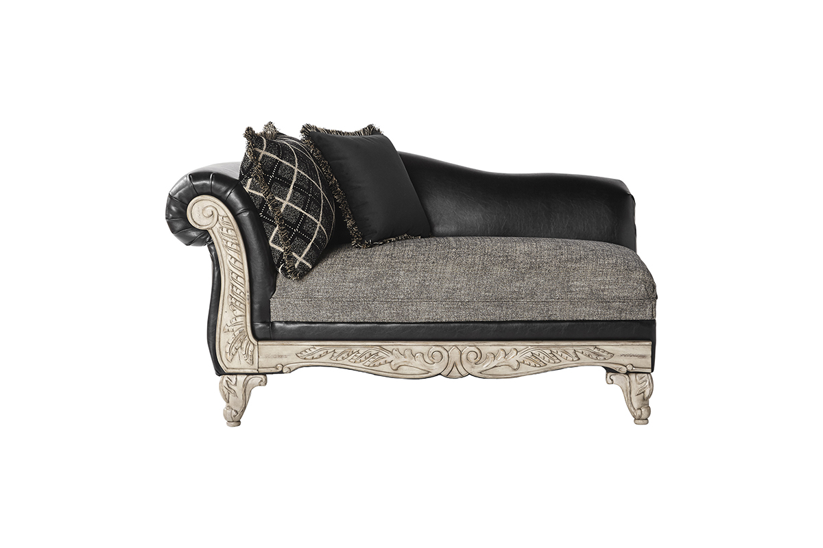San Marino Ebony Chaise image 1