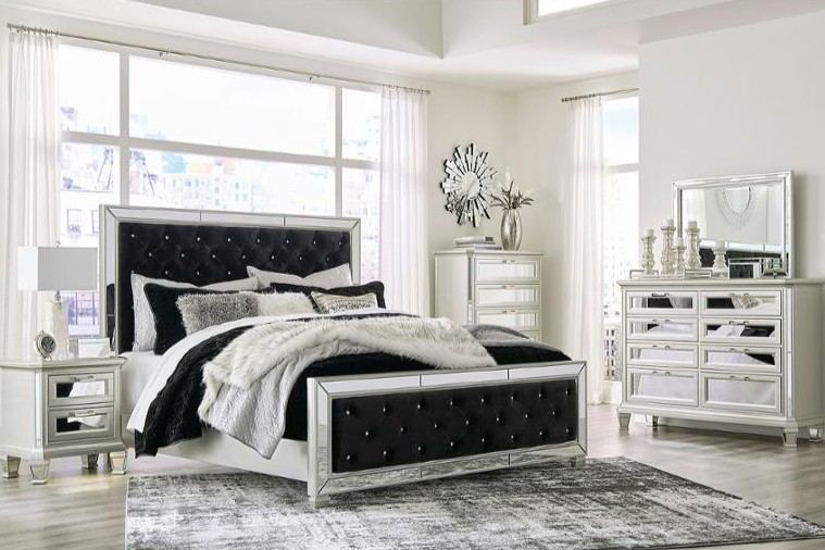 Lindenfield King 6PC Bedroom Set image 1