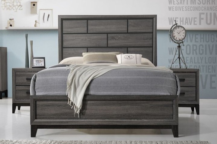 C8170G Grey King Bed Only image 1