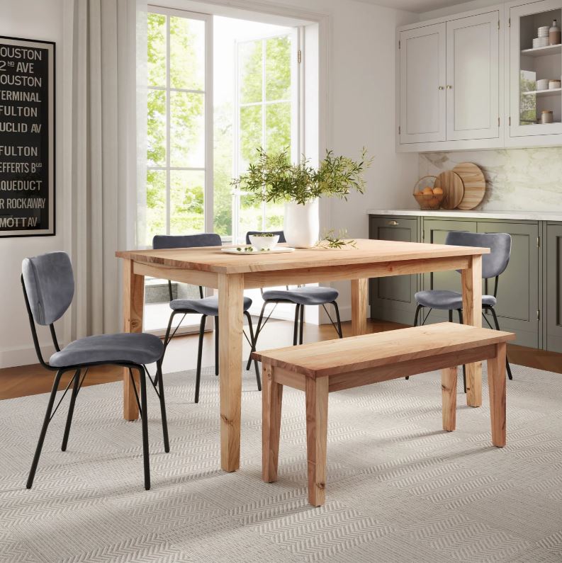 Colby Grey 5PC Dining Set image 1