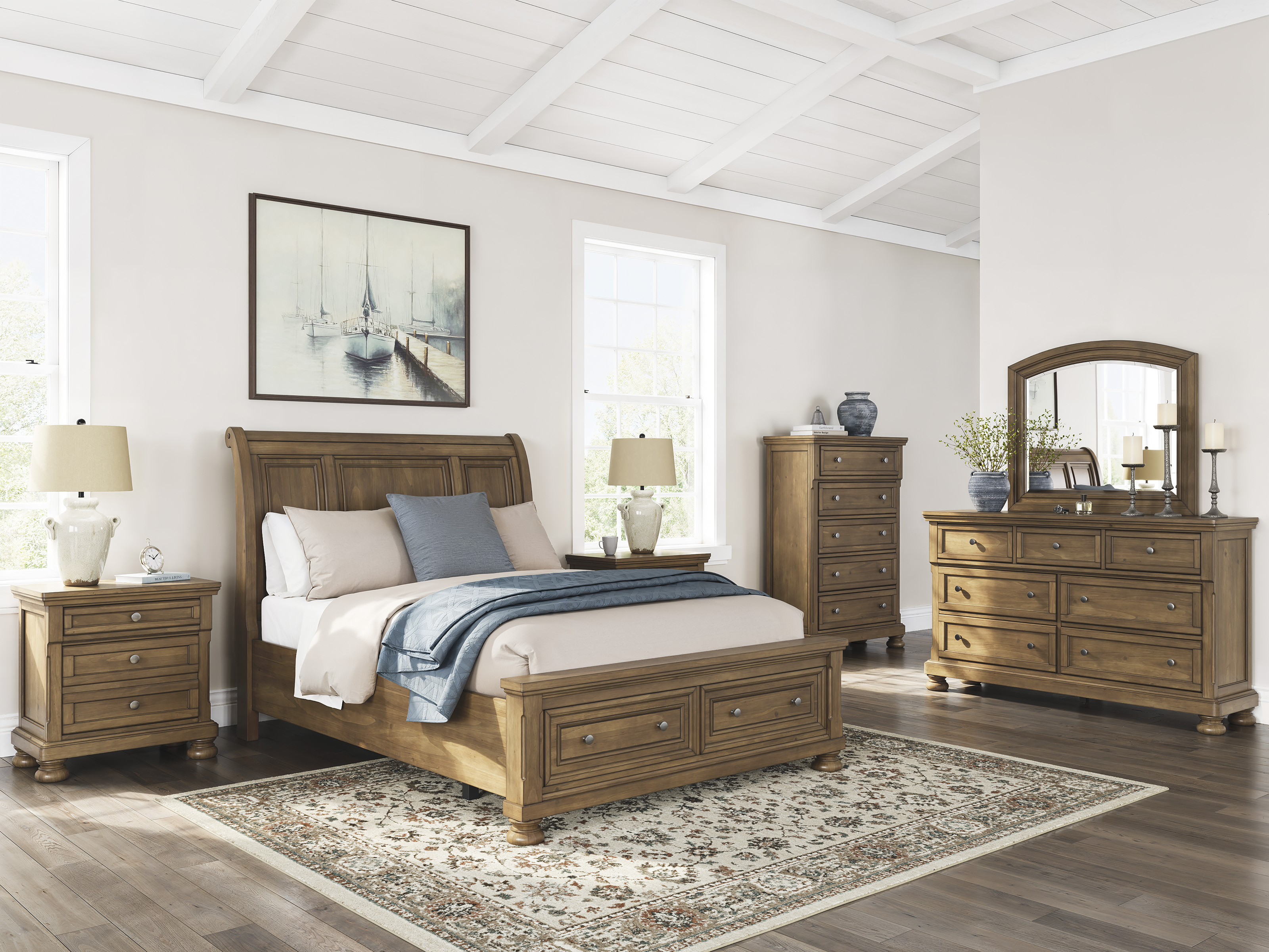 Feddinger 7PC Queen Bedroom Set image 1
