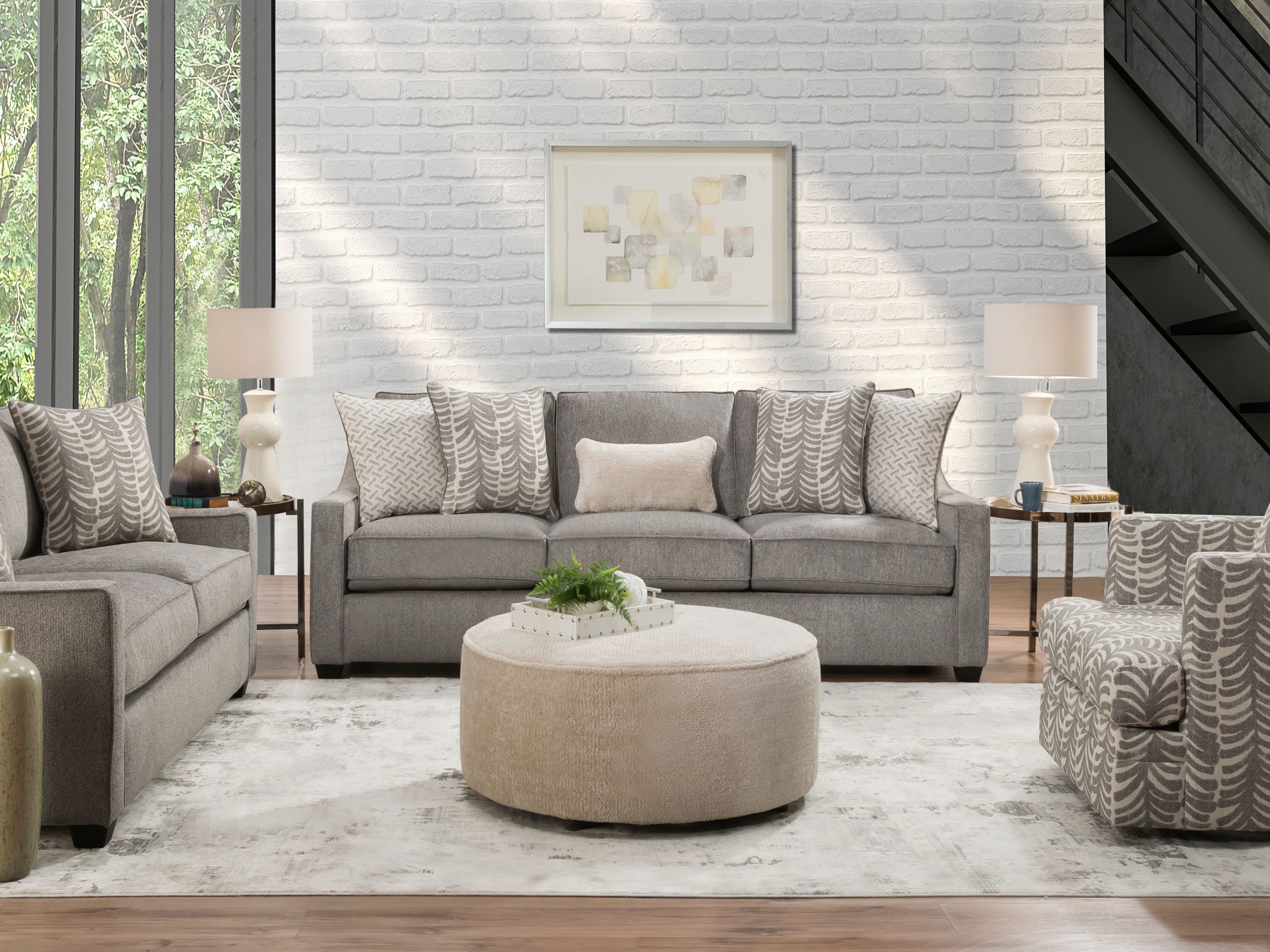 BH1125 St Charles Granite Sofa & Chair image 1