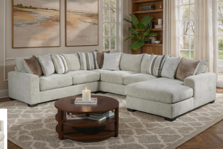 BH3030 Dahlia Pebble Sectional image 1