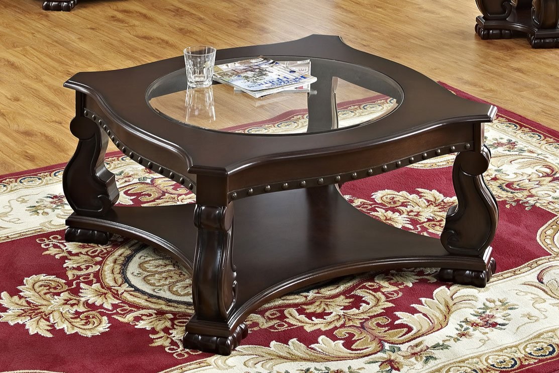 Madison Wood Coffee Table image 1