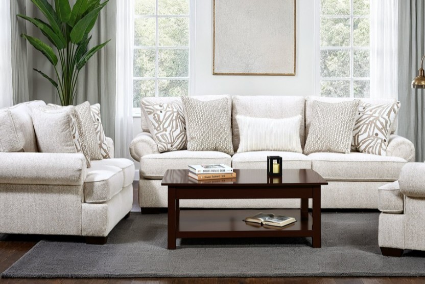BH4315 Alys Sand Sofa & Loveseat image 1